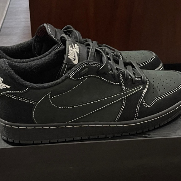 Nike Travis Scott x Air Jordan 1 Low OG - DM7866-162 Phantom Black - sz 11 or 12 - Picture 3 of 16